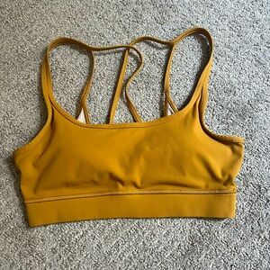 Women’s Vuori Sports Bra (Mustard)